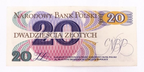 PRL (1944 - 1989), 20 ZŁOTYCH 1.06.1982, seria C.