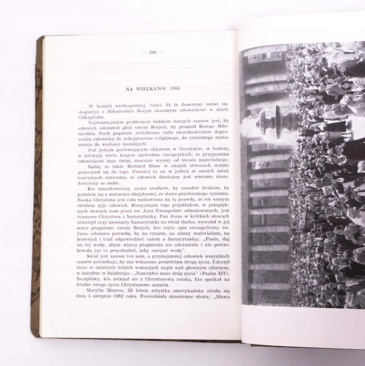 STARA KSIĄŻKA LISTY Z RZYMU 1968