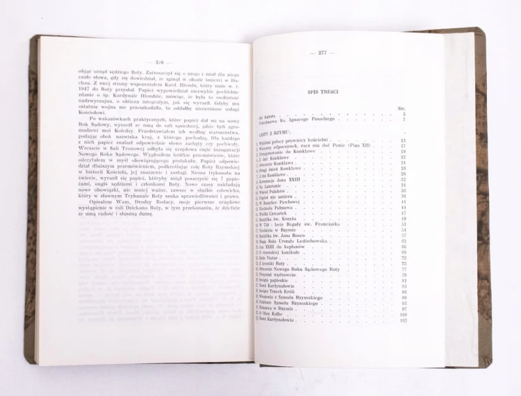 STARA KSIĄŻKA LISTY Z RZYMU 1968
