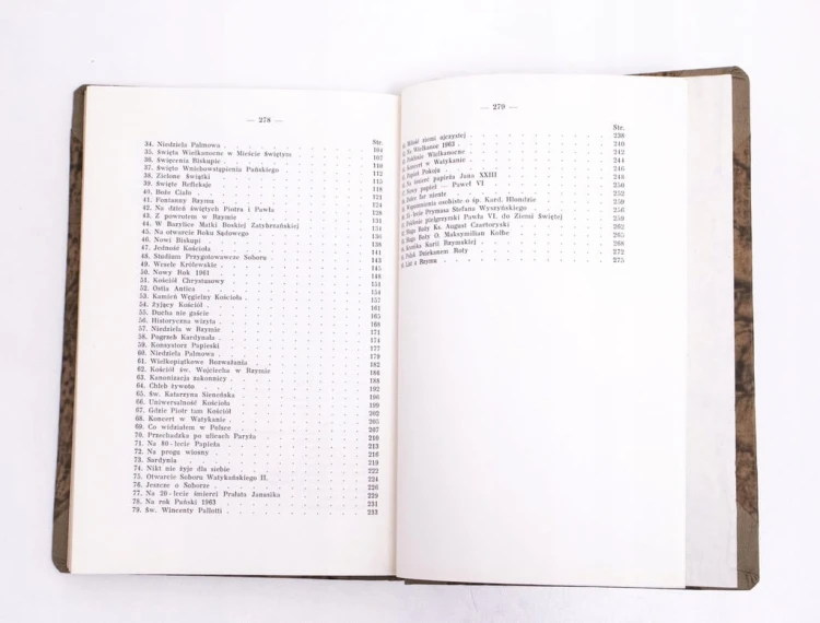 STARA KSIĄŻKA LISTY Z RZYMU 1968