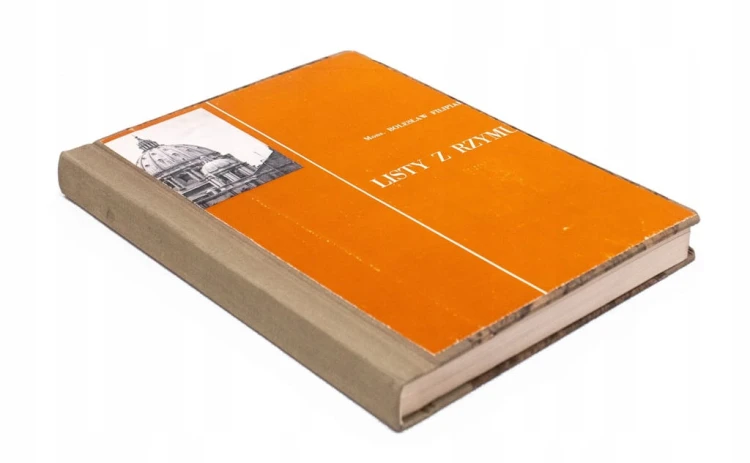 STARA KSIĄŻKA LISTY Z RZYMU 1968