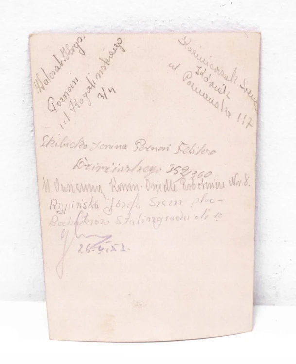 DYPLOM + ZDJĘCIA KURS PCK KROTOSZYN / POZNAŃ 1953