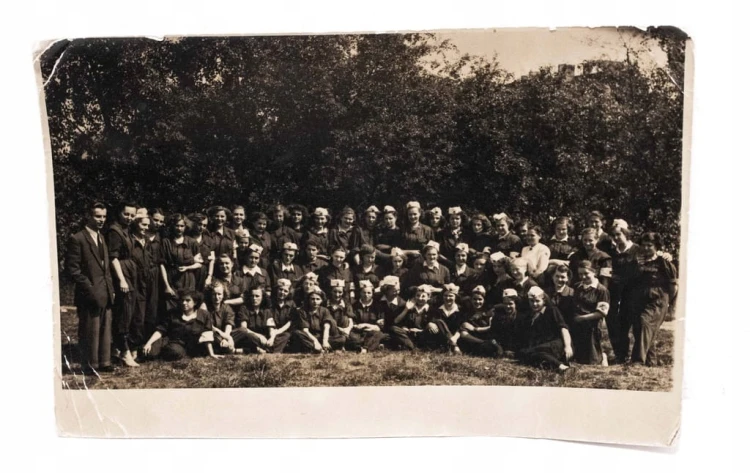 DYPLOM + ZDJĘCIA KURS PCK KROTOSZYN / POZNAŃ 1953