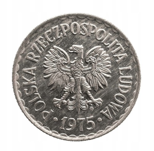 PRL (1944-1989), 1 złoty 1975, Warszawa