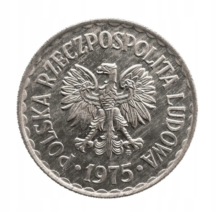 PRL (1944-1989), 1 złoty 1975, Warszawa