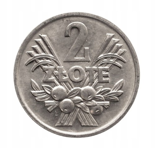 PRL (1944-1989), 2 złote 1974 Jagody, Warszawa