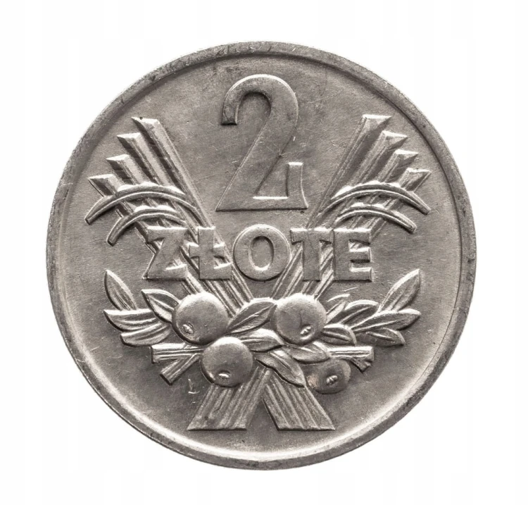 PRL (1944-1989), 2 złote 1974 Jagody, Warszawa