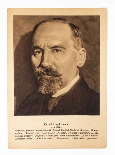 STARA POCZTÓWKA - KAROL IRZYKOWSKI 1933