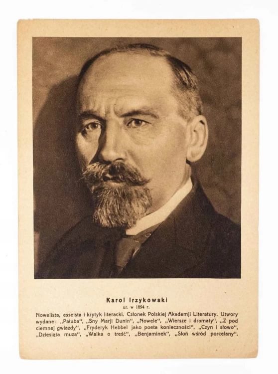 STARA POCZTÓWKA - KAROL IRZYKOWSKI 1933