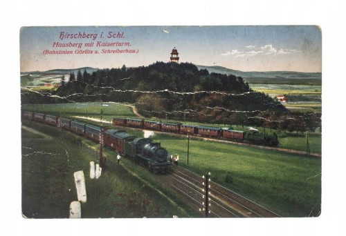 JELENIA GÓRA - WIEŻA NA WZGÓRZU KRZYWOUSTEGO 1915