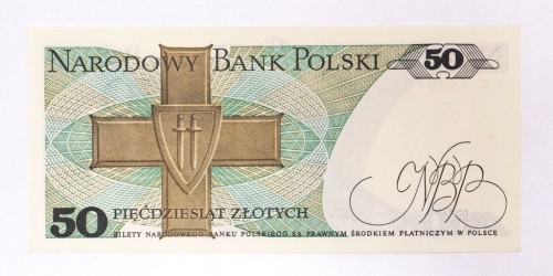 PRL (1944 - 1989), 50 ZŁOTYCH 1.12.1988, seria KG.
