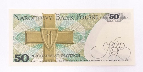 PRL (1944 - 1989), 50 ZŁOTYCH 1.12.1988, seria HF.