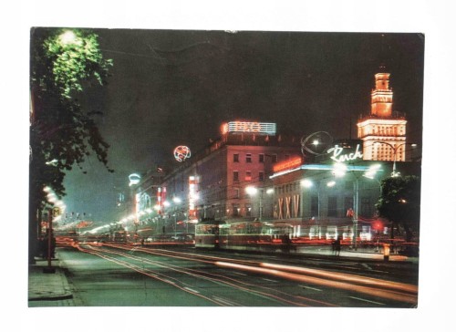 WARSZAWA - ALEJE JEROZOLIMSKIE 1972