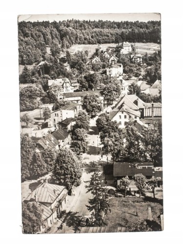 POLANICA ZDRÓJ - WIDOK OGÓLNY, PANORAMA 1965