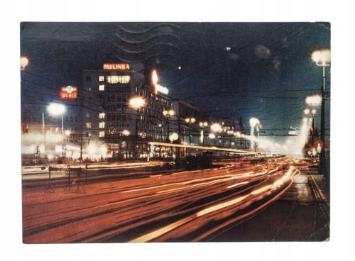 WARSZAWA - ULICA MARSZAŁKOWSKA 1968