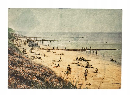 USTRONIE MORSKIE - PLAŻA, MORZE 1964