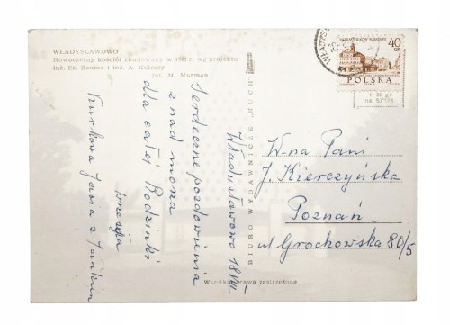 WŁADYSŁAWOWO - KOŚCIÓŁ 1965