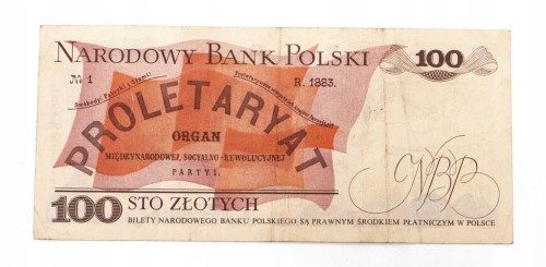 PRL (1944 - 1989), 100 ZŁOTYCH 17.05.1976,seria CN