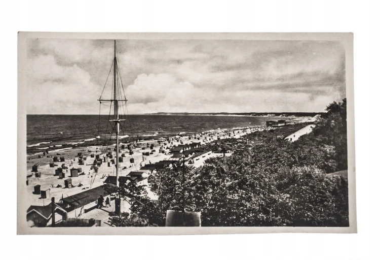 USTKA - WYBRZEŻE, MORZE, PLAŻA l. 30/40