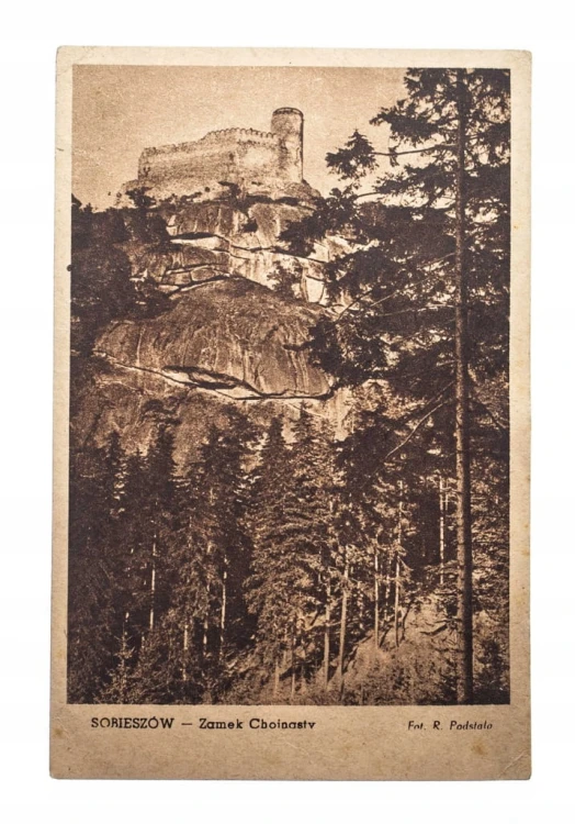 SOBIESZÓW - ZAMEK CHOJNIK 1955