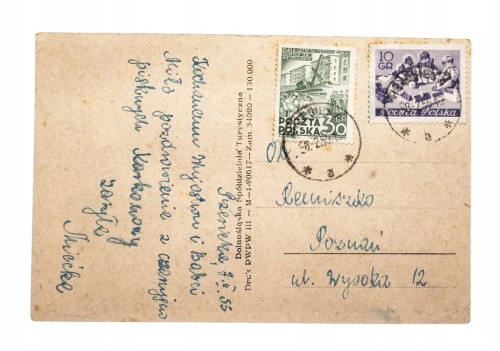 SOBIESZÓW - ZAMEK CHOJNIK 1955
