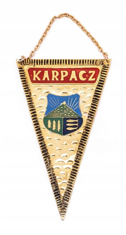 STARY PROPORCZYK / MEDAL METALOWY KARPACZ
