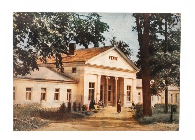KAMIEŃ POMORSKI - PAWILON KĄPIELISKOWY 1963