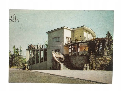 KRYNICA - STACJA KOLEJKI NA GÓRZE PARKOWEJ 1966