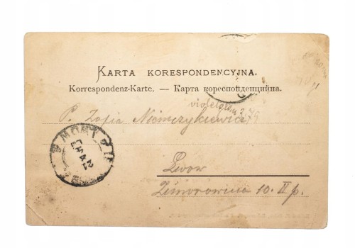 ZALESZCZYK - OGÓLNY WIDOK, PANORAMA 1903