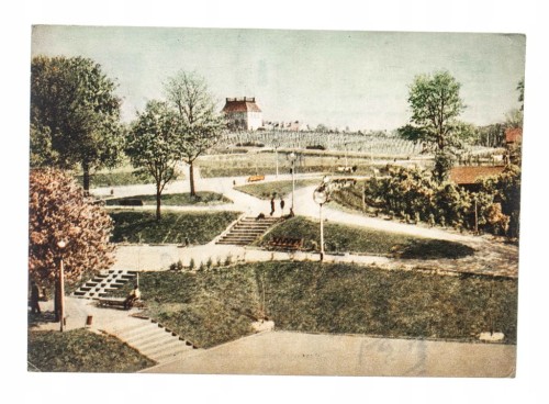 ZIELONA GÓRA - SKWER, PARK WINNY 1963