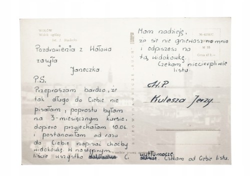 WOŁÓW - WIDOK OGÓLNY, PANORAMA l. 60
