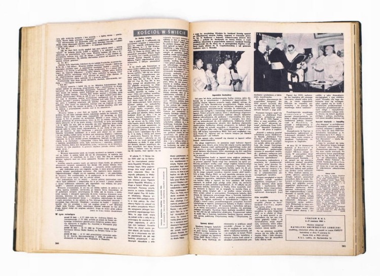 STARE CZASOPISMO - PRZEWODNIK KATOLICKI, POZNAŃ, ROCZNIK 1963