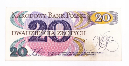 PRL (1944 - 1989), 20 ZŁOTYCH 1.06.1982, seria T.