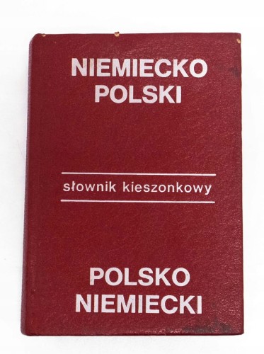 STARY SŁOWNIK POLSKO - NIEMIECKI 1986