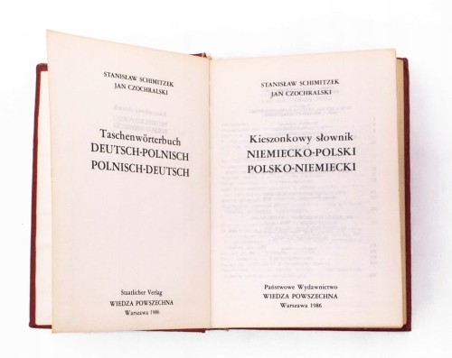 STARY SŁOWNIK POLSKO - NIEMIECKI 1986