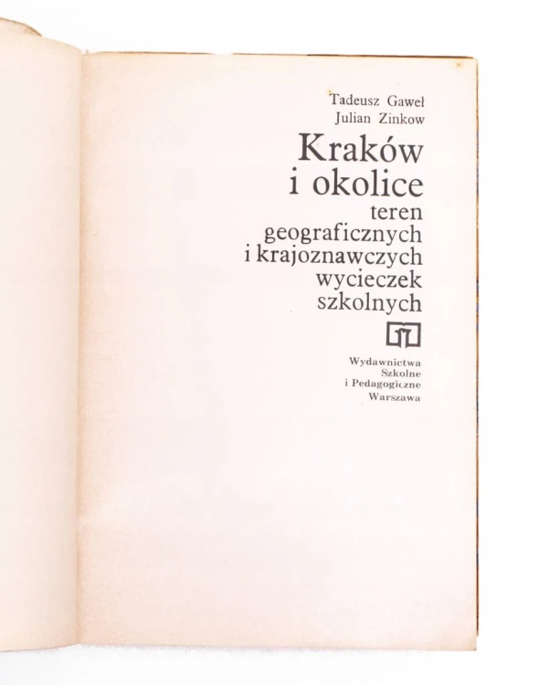 STARA KSIĄŻKA KRAKÓW I OKOLICE WYCIECZKI 1979
