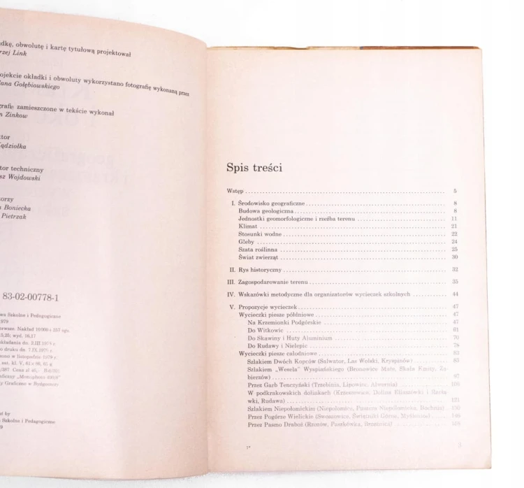 STARA KSIĄŻKA KRAKÓW I OKOLICE WYCIECZKI 1979