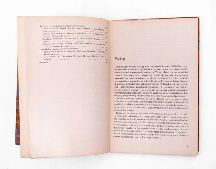 STARA KSIĄŻKA KRAKÓW I OKOLICE WYCIECZKI 1979