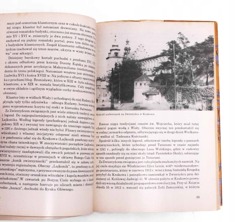STARA KSIĄŻKA KRAKÓW I OKOLICE WYCIECZKI 1979
