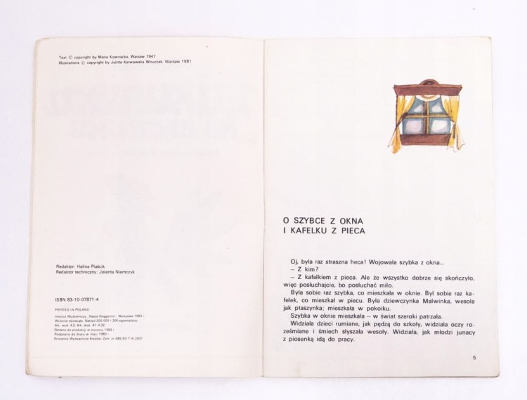 STARA KSIĄŻKA BAJKA KUKURYKU NA RĘCZNIKU 1983