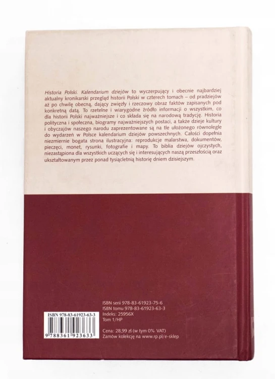 KSIĄŻKA HISTORIA POLSKI PRADZIEJE-1655 (2010)