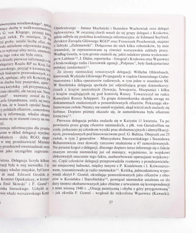 STARA KSIĄŻKA DRAMAT KATYŃSKI 1989