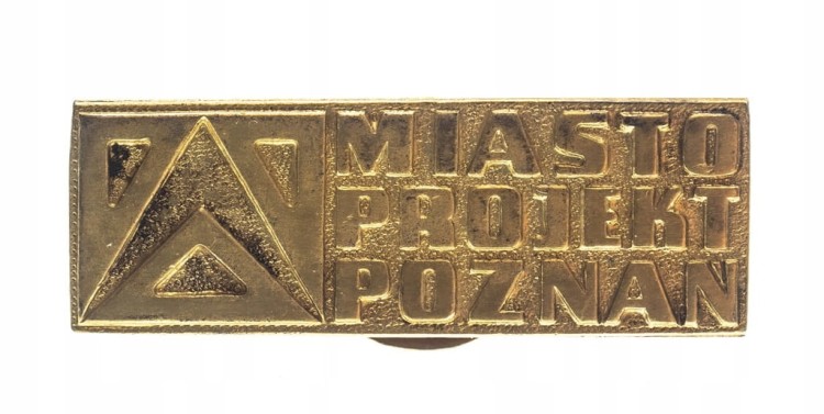 ODZNAKA PRZYPINKA PROJEKT MIASTO POZNAŃ