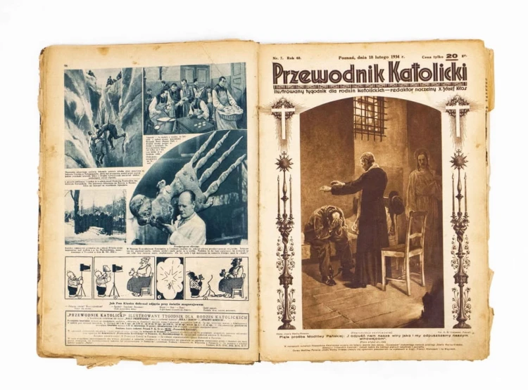 STARE CZASOPISMO - PRZEWODNIK KATOLICKI, POZNAŃ, ROCZNIK 1934