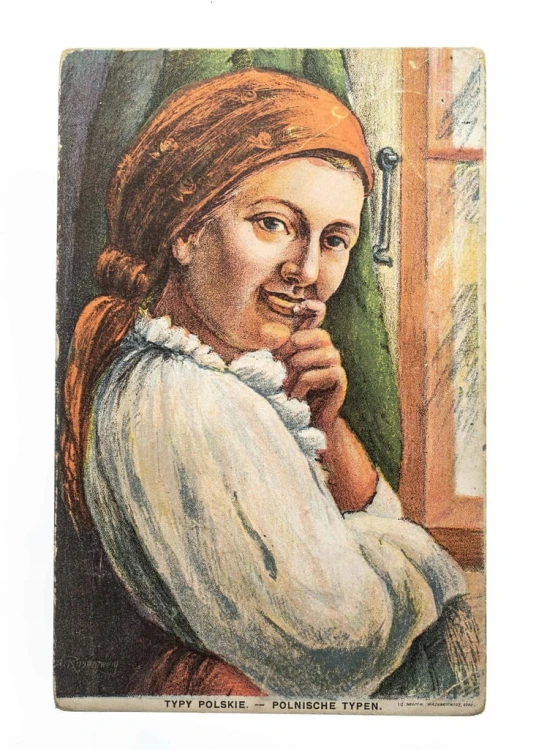 POCZTÓWKA - TYPY POLSKIE 1916
