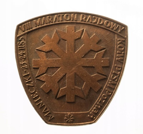ODZNAKA VIII MARATON RAJDOWY MANIECZKI 1985
