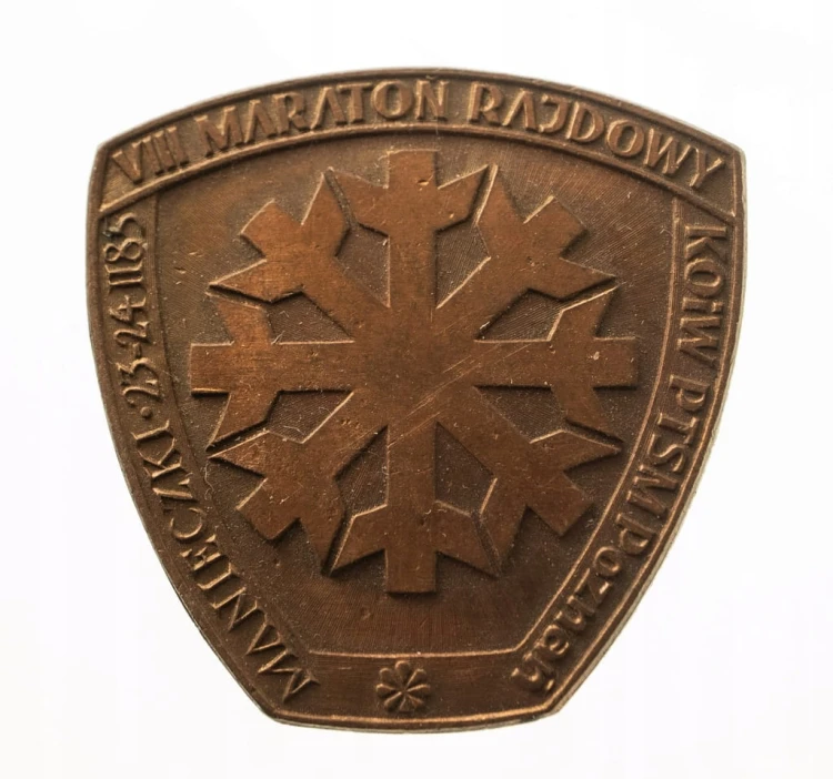 ODZNAKA VIII MARATON RAJDOWY MANIECZKI 1985