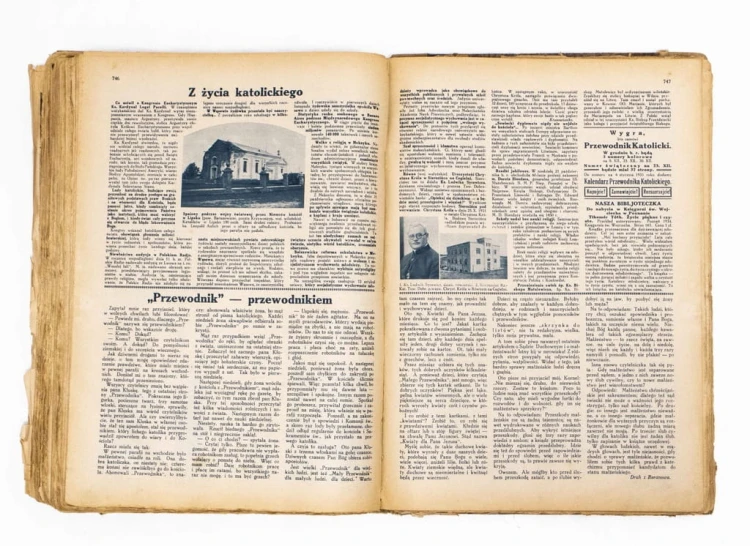 STARE CZASOPISMO - PRZEWODNIK KATOLICKI, POZNAŃ, ROCZNIK 1934