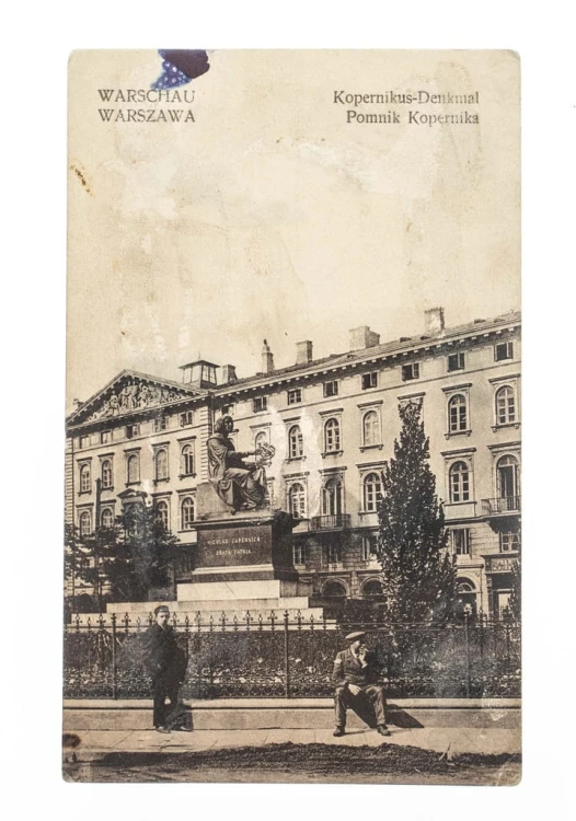 WARSZAWA - POMNIK KOPERNIKA l. 10/20