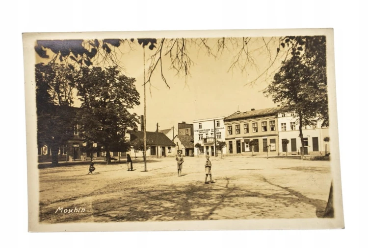 POCZTÓWKA MOSINA - RYNEK II RP